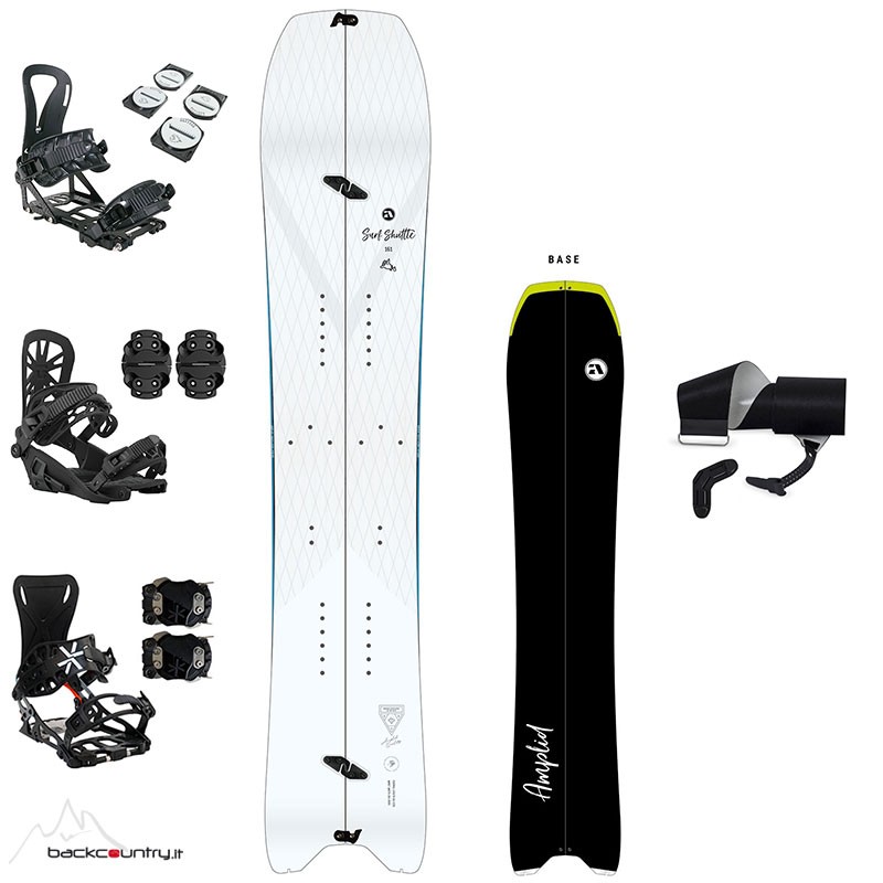 Amplid Surf Shuttle Full Set Splitboard [2022/2023]
