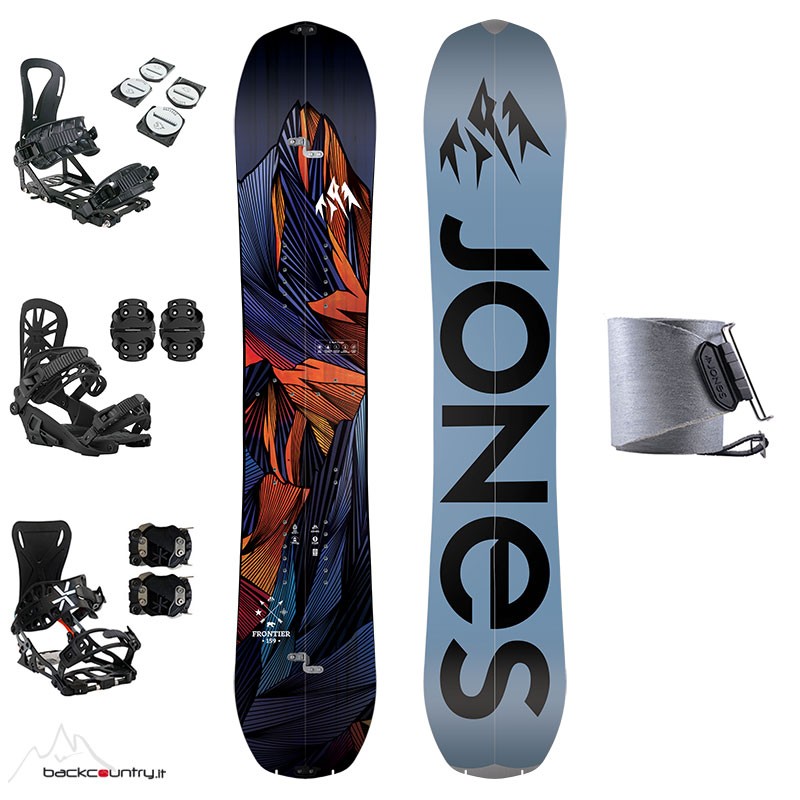 Jones Snowboards Frontier Full Set Splitboard [2023/2024]