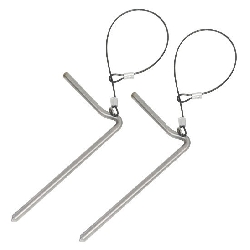 Spark Stainless Steel Pins...